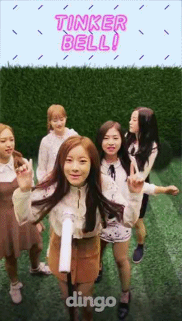 에이프릴 - 팅커벨 세로라이브 캡처+영상 (4월말꺼 뒷북) | 인스티즈