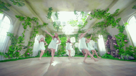 에이프릴-팅커벨.gif(단체샷 위주) & MV | 인스티즈