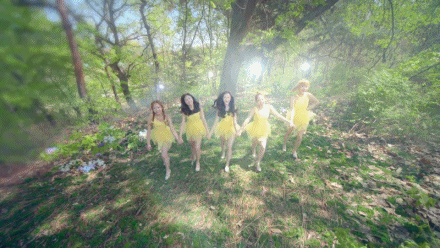 에이프릴-팅커벨.gif(단체샷 위주) & MV | 인스티즈