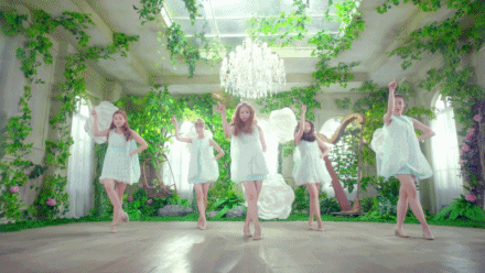 에이프릴-팅커벨.gif(단체샷 위주) & MV | 인스티즈