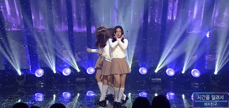 여자친구 시간을달려서 막방 ♡퍼레이드 | 인스티즈