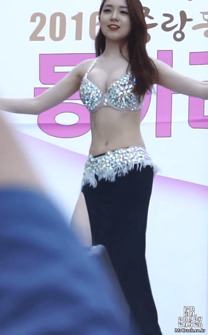 중랑동부시장 벨리댄스녀 다른각도 직캠... | 인스티즈