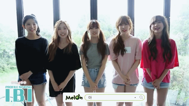 걸그룹 I.B.I (아이비아이) 프로필 메이킹 촬영현장 | 인스티즈
