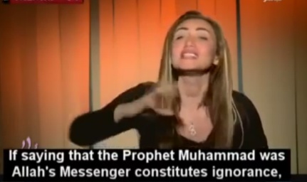 도둑질한사람은 손목을 잘라야하고 간음한사람을 돌로죽이는것을 찬성한다 (이집트 여성방송인) | 인스티즈