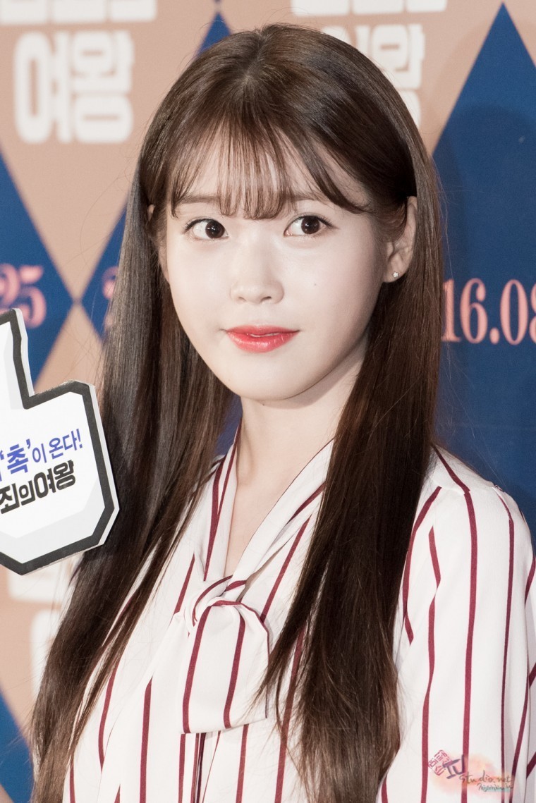 160818 범죄의 여왕 VIP시사회 아이유 + 전국투어 광주 좋은날 | 인스티즈