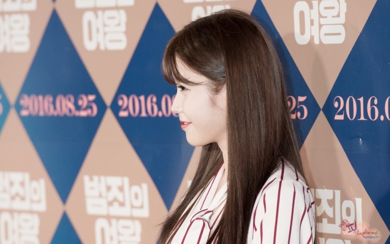 160818 범죄의 여왕 VIP시사회 아이유 + 전국투어 광주 좋은날 | 인스티즈