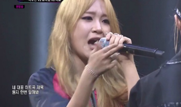 [언프리티랩스타3] 어제자 진심으로 멘붕&상처받은 듯한 유나킴 표정 | 인스티즈