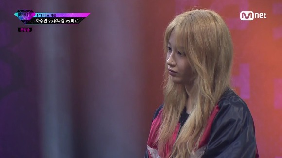 [언프리티랩스타3] 어제자 진심으로 멘붕&상처받은 듯한 유나킴 표정 | 인스티즈