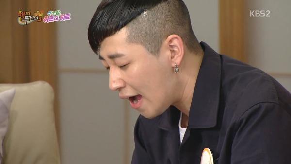 [해피투게더] 지드래곤 팬이라는 딘딘이 준비한 개인기.jpg | 인스티즈