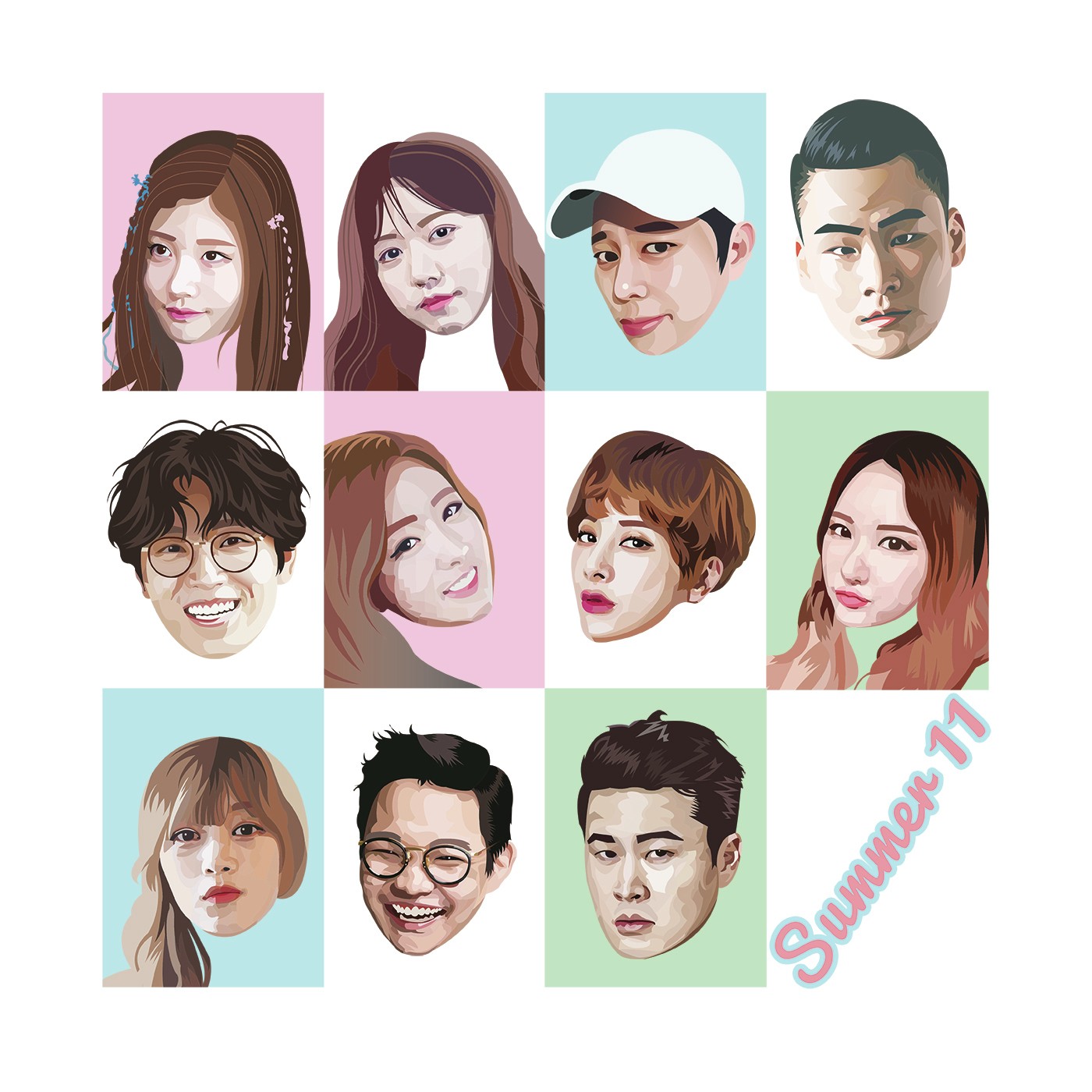 [미리듣기] 윤보미+김남주+정채연+LE+서인영+이석훈+우태운+양다일+브라더수+챈슬러+강민희 - Merry Summer | 인스티즈