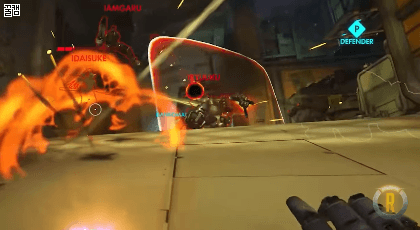 오버워치 자리야 궁으로 탁구치는 겐지 | 인스티즈