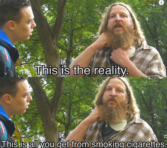 담배 피우는 어린아이에게 암걸린 환자가 다가와 하는 말.. | 인스티즈