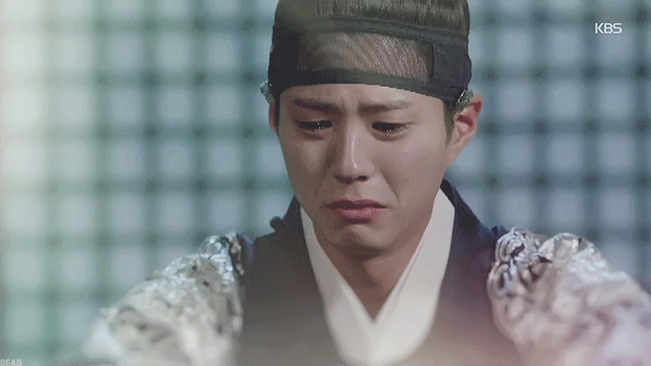 [구르미그린달빛] 박보검, 참아왔던 눈물 왈칵 터트리다 (feat.아직 19살이라구요ㅠㅠ) | 인스티즈