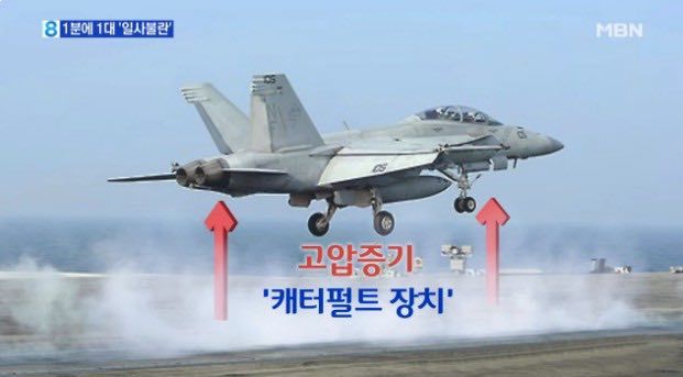 종편에서 설명하는 캐터펄트(항공모함 항공기 사출 장치) | 인스티즈