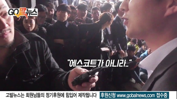 경쟁 쩔었던 최순실 취재열기 속에서, 오늘도 한건한 이상호 기자.jpg | 인스티즈