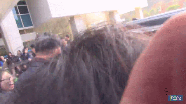 오늘자 문재인과 고등학생들.JPG | 인스티즈