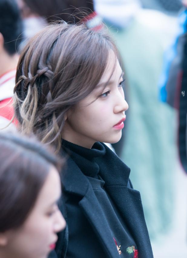 161104 뮤직뱅크 출근길 미나 by 현 | 인스티즈