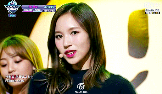 161103 엠카운트다운 MC 미나,지효,다현 + TT 직캠 | 인스티즈