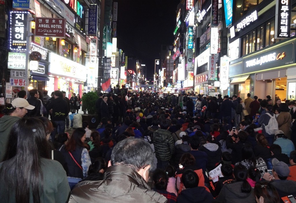 11월 12일, 서면을 가득 메운 부산의 성난 민심 | 인스티즈