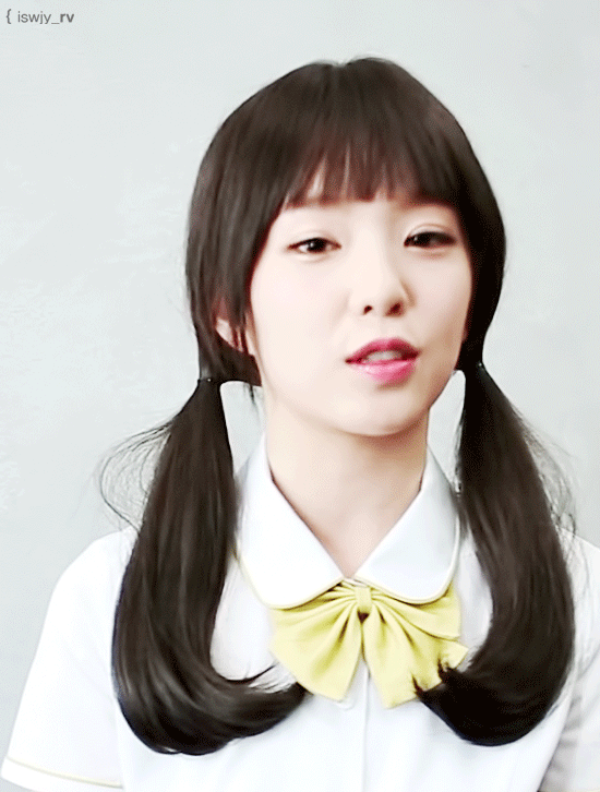 앞머리 내린 아이린. gif | 인스티즈