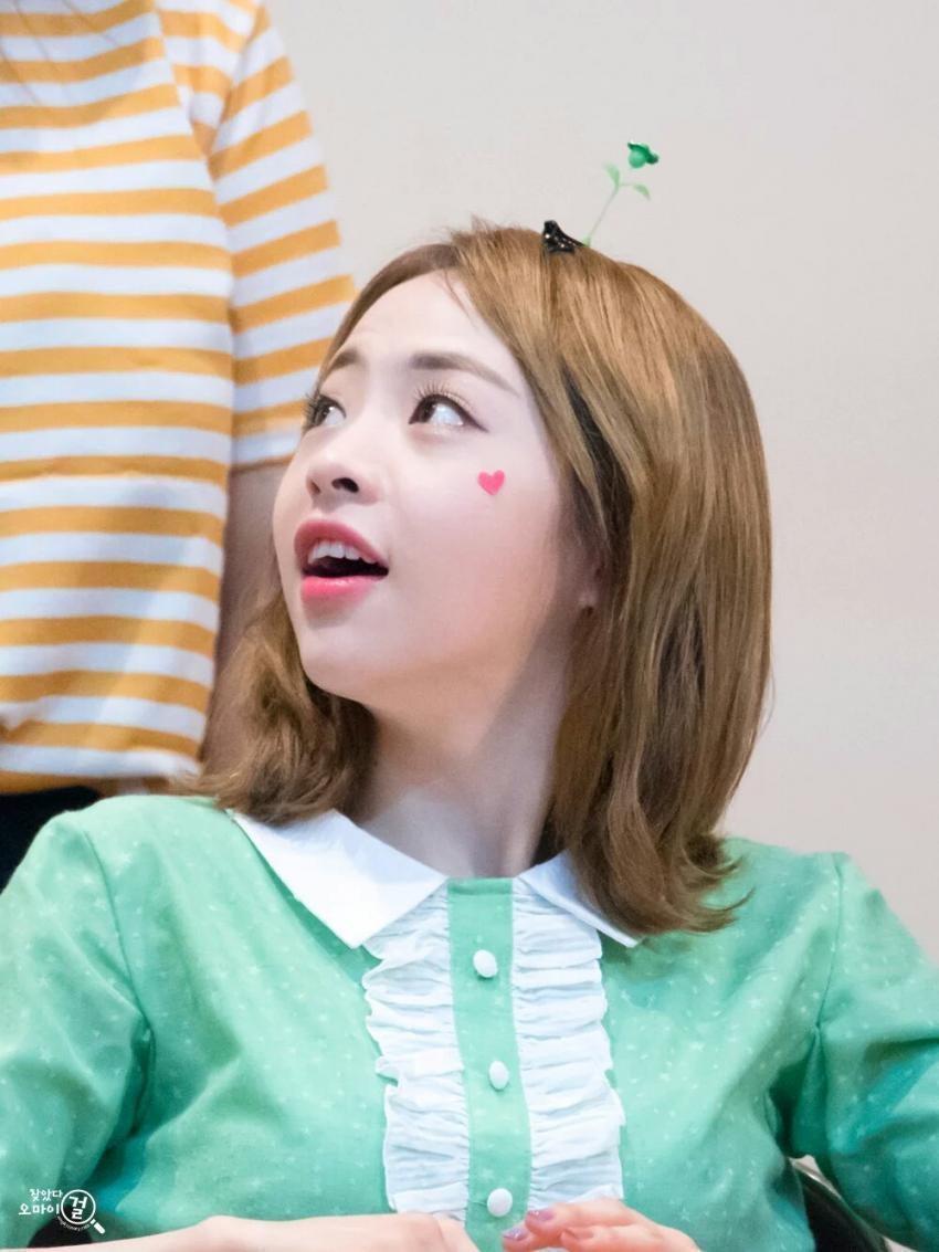 건강 때문에 잠시 쉬고 있는 오마이걸 진이(신혜진).JPG | 인스티즈