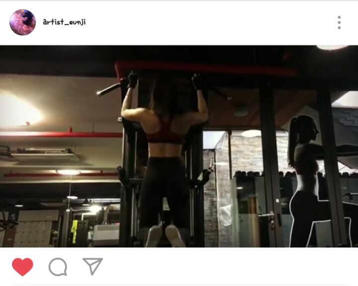 운동하는 정은지 | 인스티즈