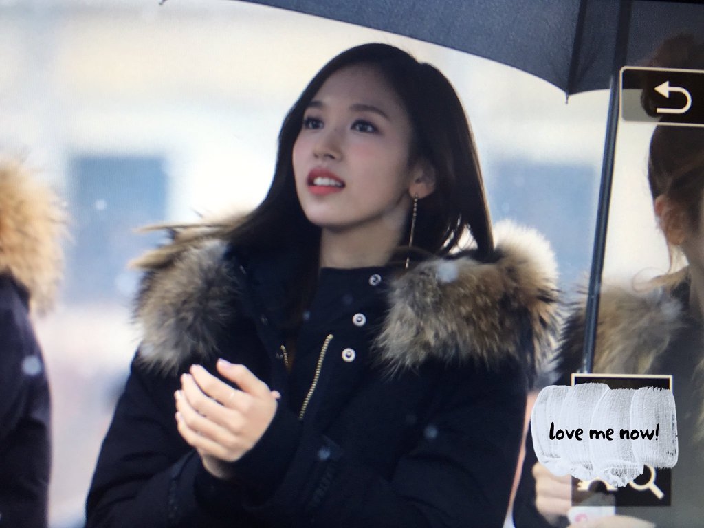 161126 첫눈 오던날 미나리~^____^ | 인스티즈