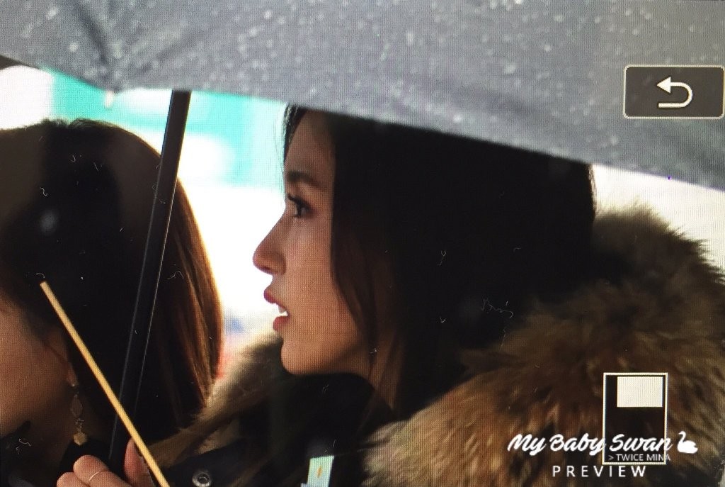 161126 첫눈 오던날 미나리~^____^ | 인스티즈