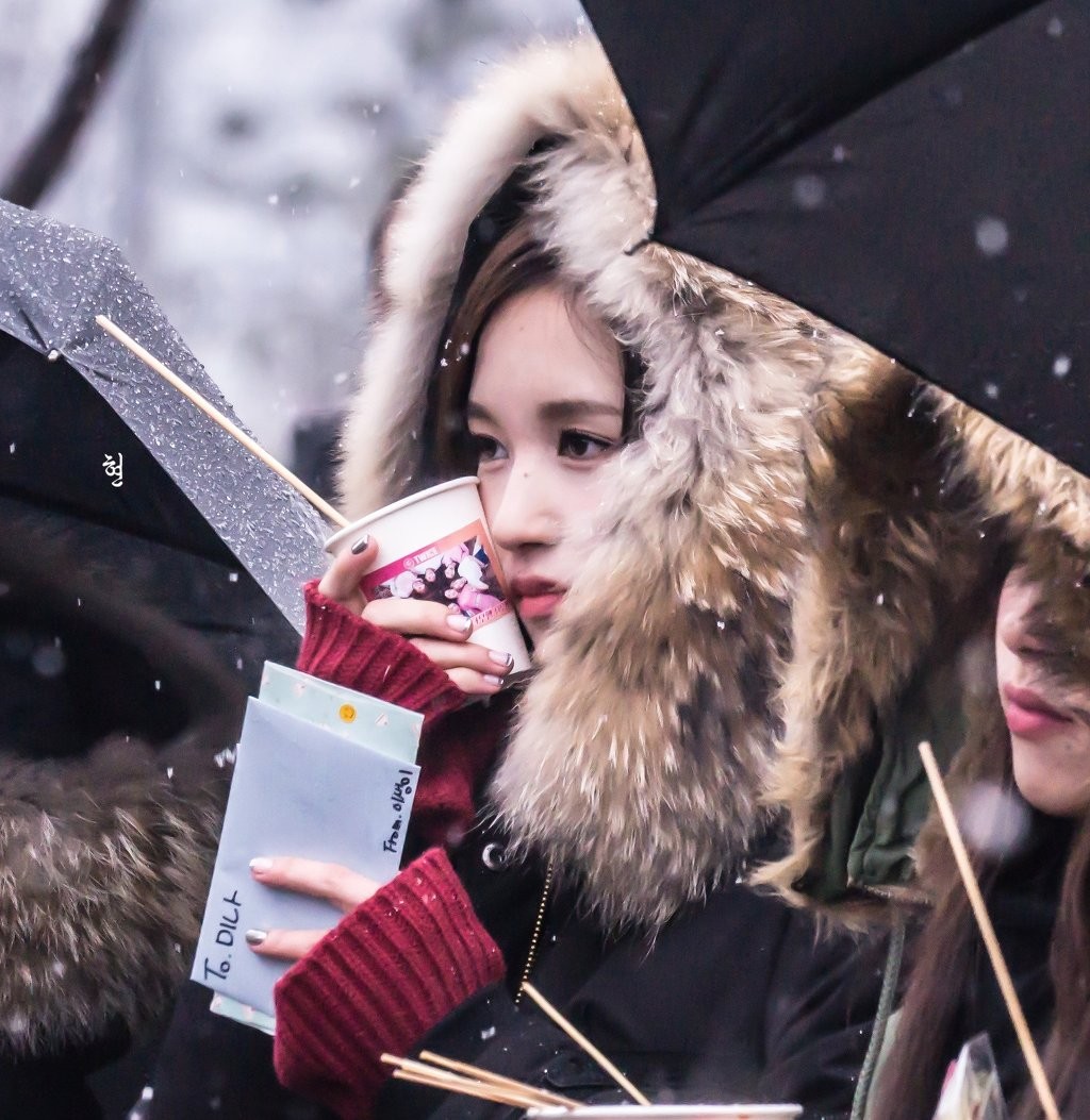 161126 첫눈 오던날 미나리~^____^ | 인스티즈