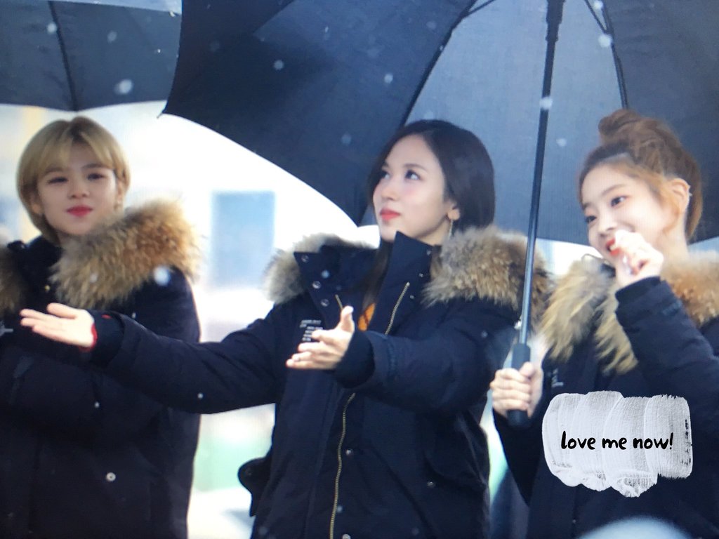 161126 첫눈 오던날 미나리~^____^ | 인스티즈