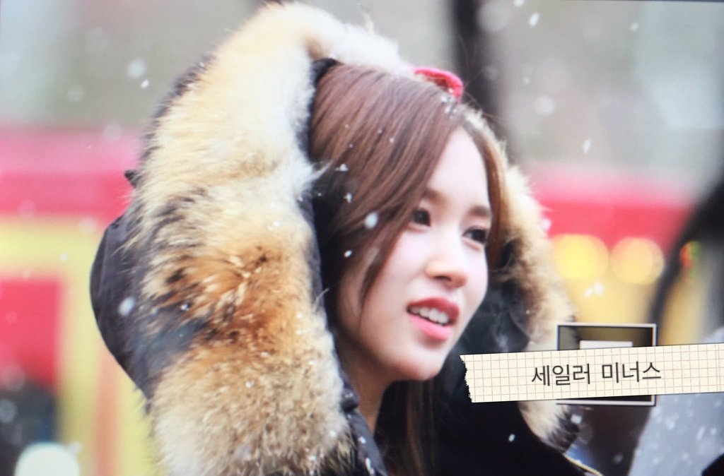 161126 첫눈 오던날 미나리~^____^ | 인스티즈