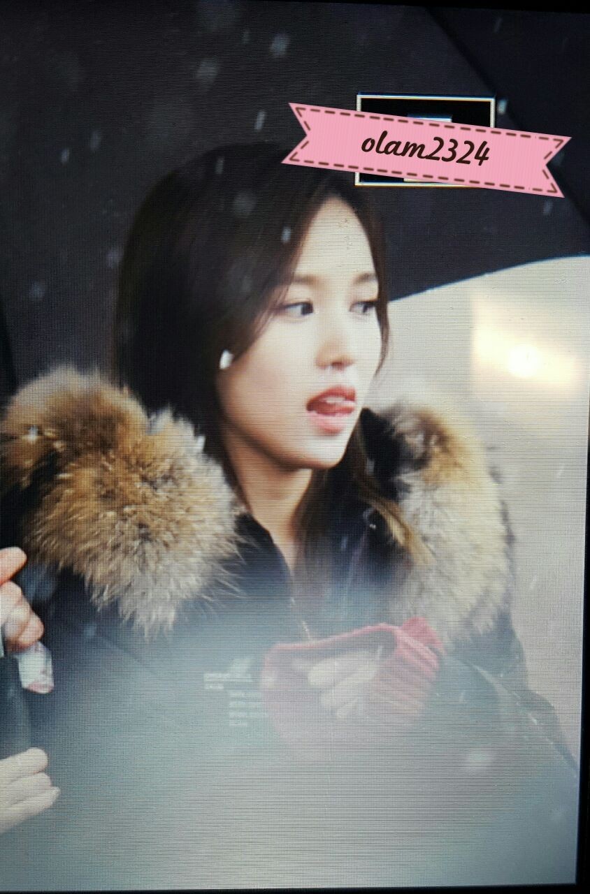 161126 첫눈 오던날 미나리~^____^ | 인스티즈