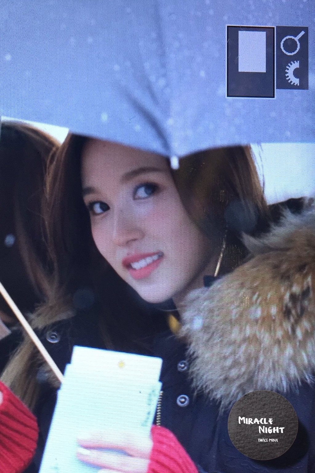 161126 첫눈 오던날 미나리~^____^ | 인스티즈