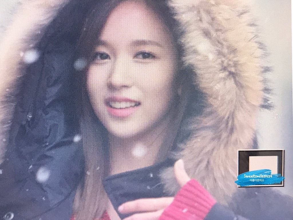 161126 첫눈 오던날 미나리~^____^ | 인스티즈