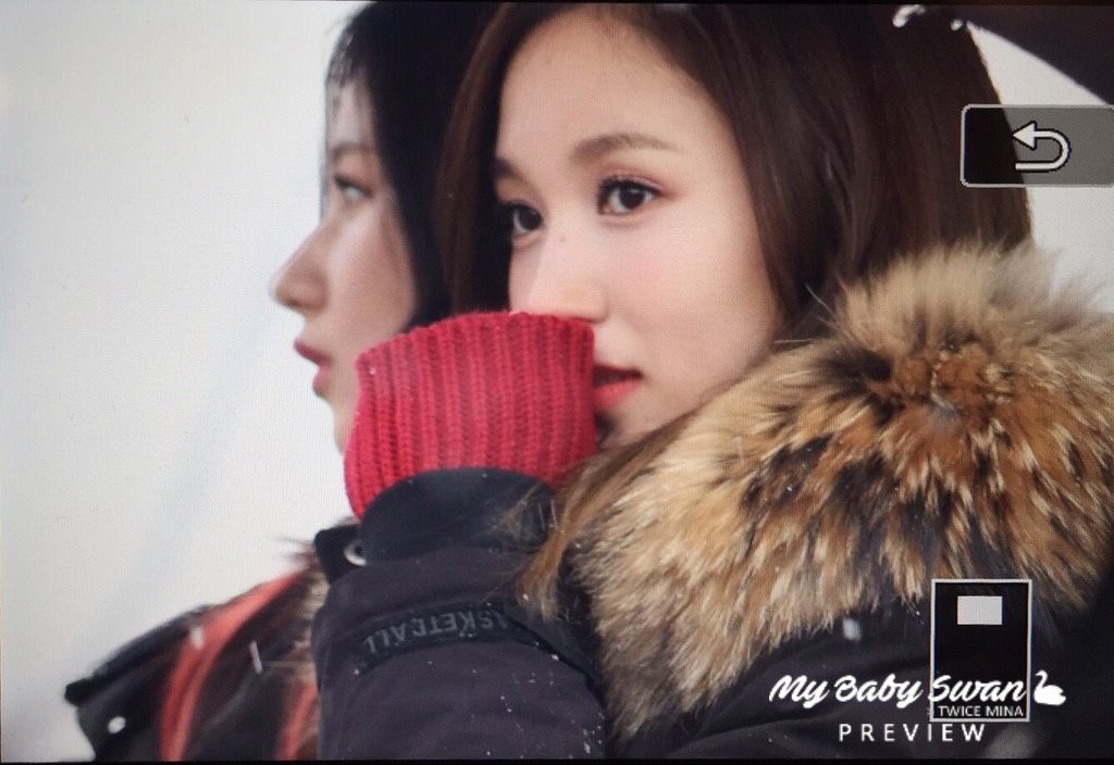 161126 첫눈 오던날 미나리~^____^ | 인스티즈