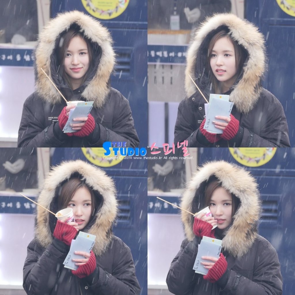 161126 첫눈 오던날 미나리~^____^ | 인스티즈