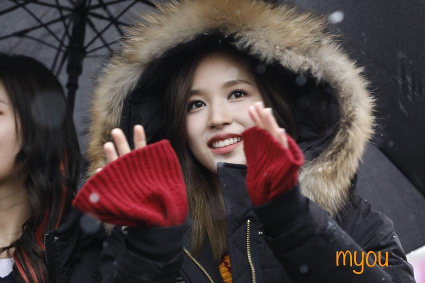 161126 첫눈 오던날 미나리~^____^ | 인스티즈