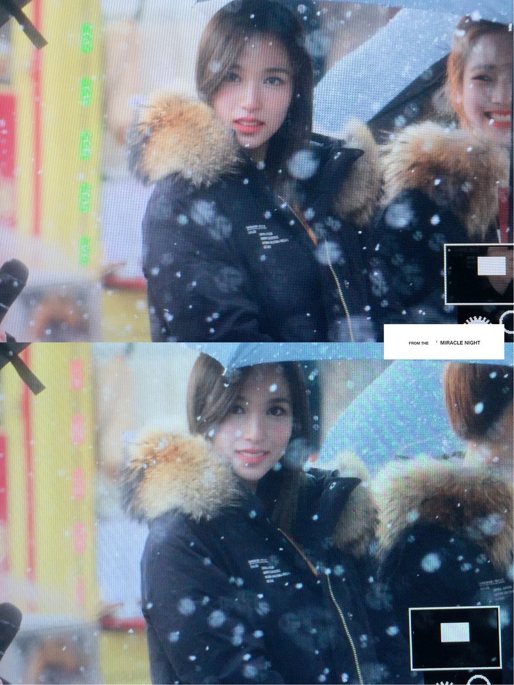 161126 첫눈 오던날 미나리~^____^ | 인스티즈