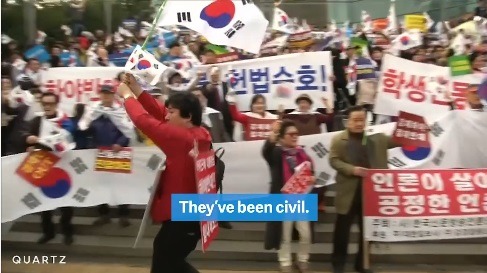 한국은 어떻게 세상에서 가장 크고 평화로운 시위를 조직하였나? | 인스티즈