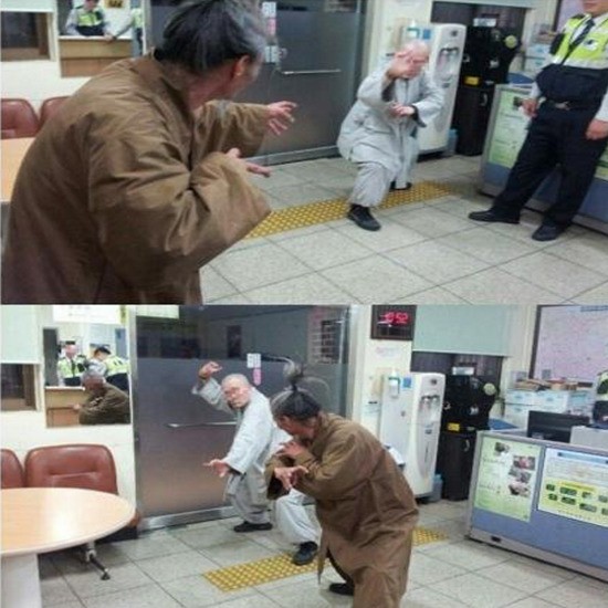 무림의 고수들이 경찰 지구대에서 만나다 | 인스티즈