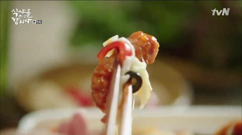 [식샤를합시다2] 공주의 명물 김피탕 (김치피자탕수육) & 쪽갈비 먹방 | 인스티즈