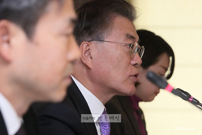 16.12.15 문재인 전 대표님 외신기자클럽 초청 기자간담회 사진과 동영상(7분) | 인스티즈