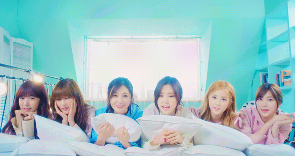 리즈 갱신한 에이핑크.gif | 인스티즈