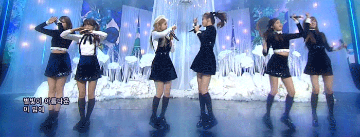 오늘자 에이핑크 인기가요 별의별 무대 (영상,움짤) | 인스티즈