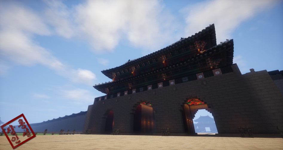 마인크래프트로 만든 불국사,한옥.jpg | 인스티즈