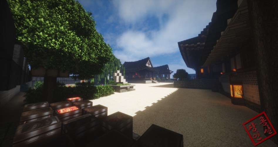 마인크래프트로 만든 불국사,한옥.jpg | 인스티즈