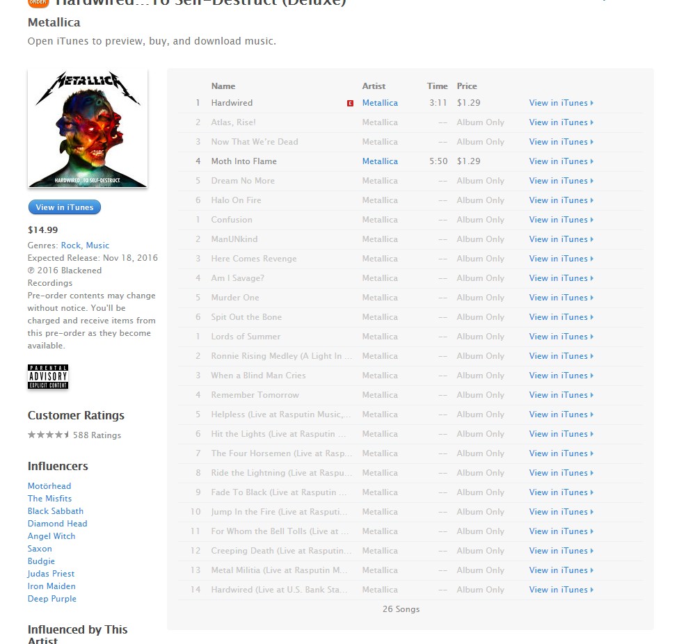 Metallica is BACK~!! 새앨범 Hardwired..to self-destruct m/v | 인스티즈