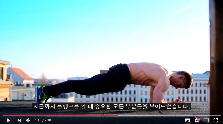 퍼펙트 플랭크 - 플랭크 정확히 하는 법 | 인스티즈