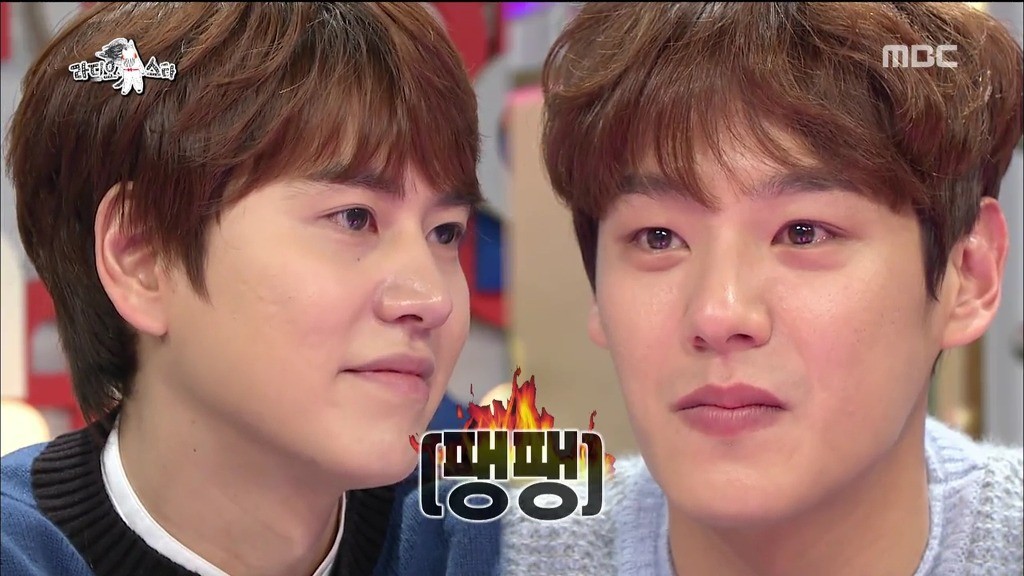 [라디오스타] 눈싸움하는 곽시양vs규현 | 인스티즈