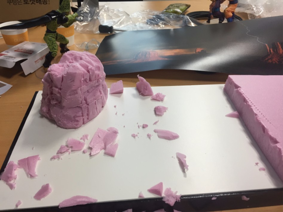 여친 빼고 다 만드는 루리웹러(드래곤볼 디오라마 제작과정).jpg | 인스티즈